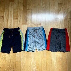 Boys Johnnie B Boden Athletic Elastic Waist Pull On Mesh Lined Shorts 13Y / L
